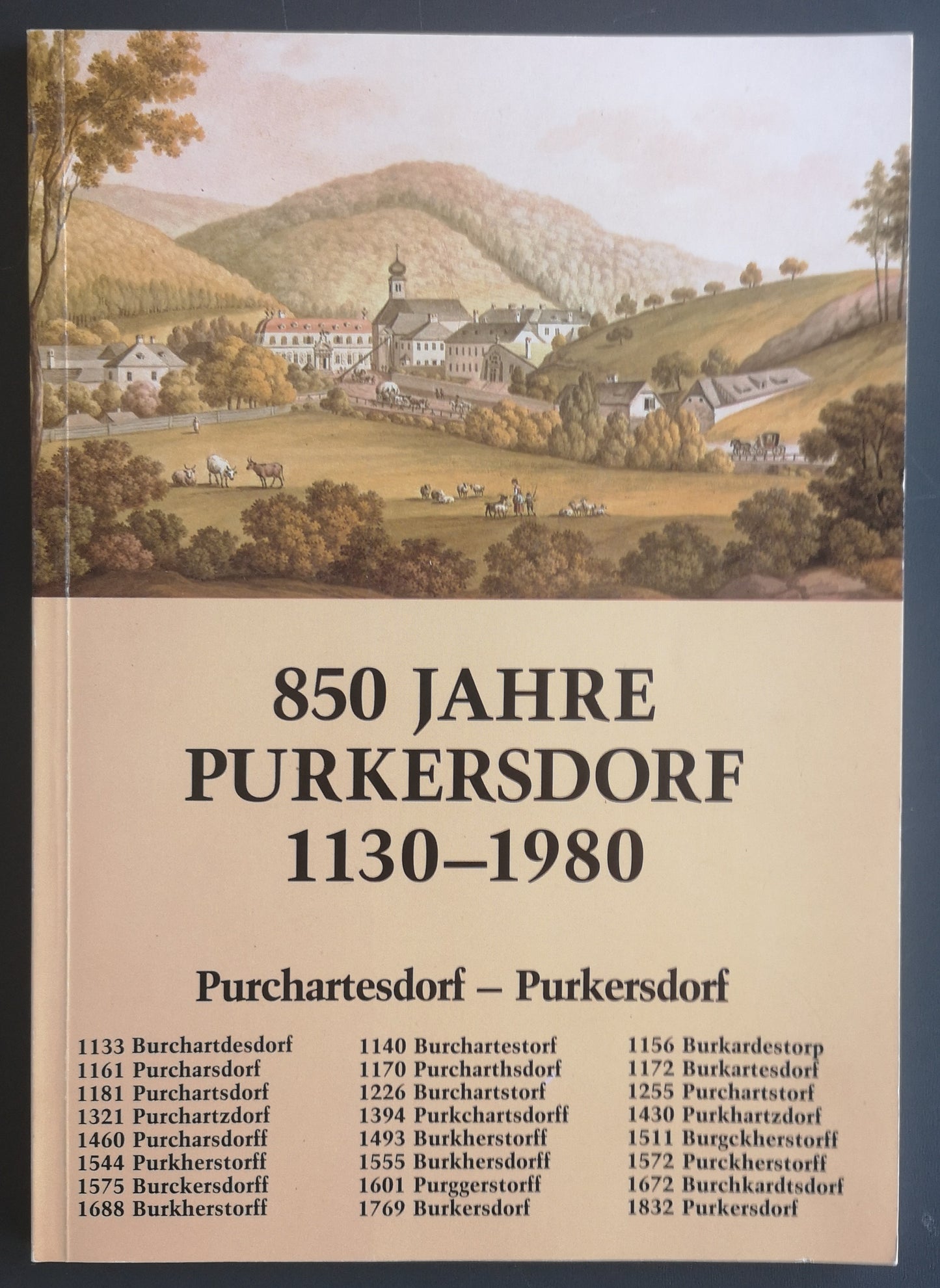 850 Jahre Purkersdorf 1130 - 1980