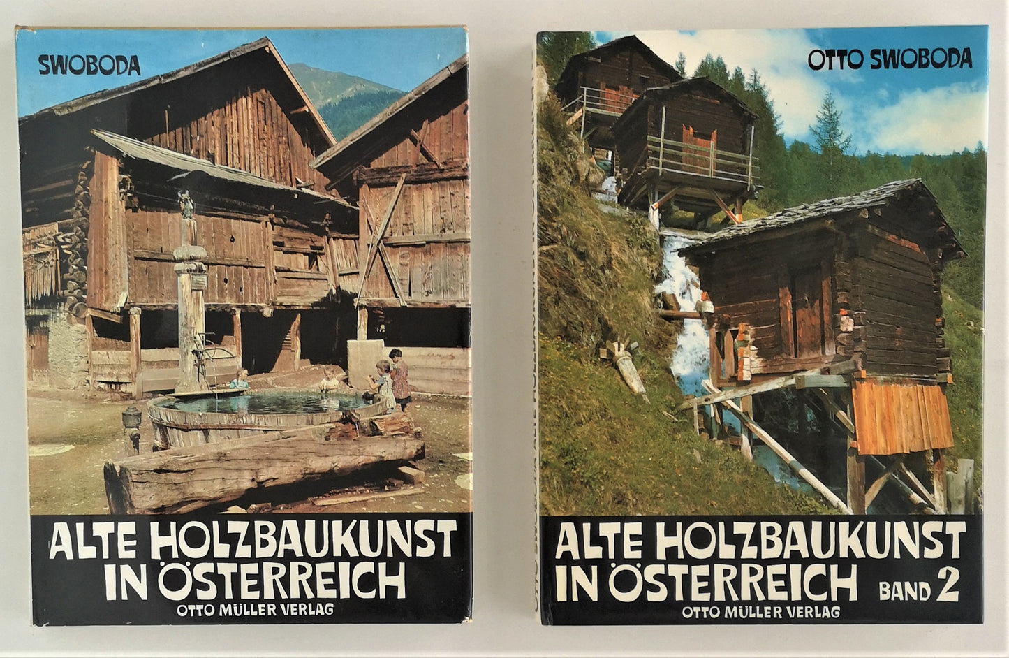 Alte Holzbaukunst in Österreich - 2 Bände