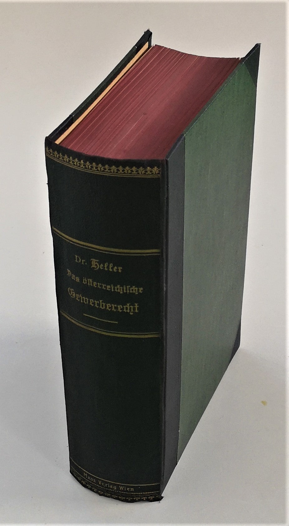 Das österreichische Gewerberecht 1908