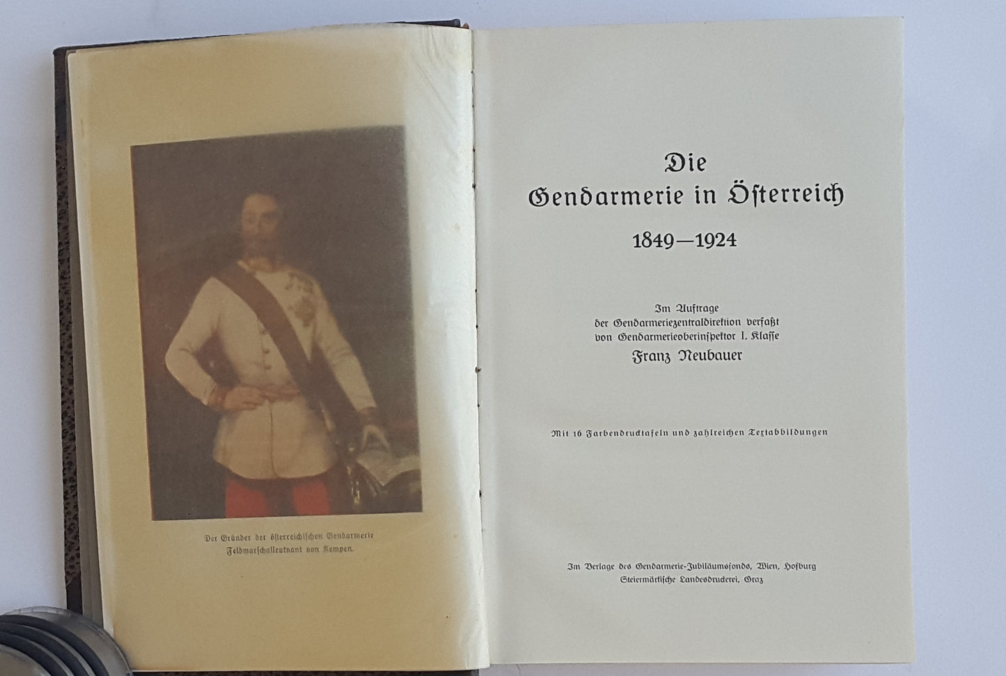 Die Gendarmerie in Österreich - 1849 bis 1924