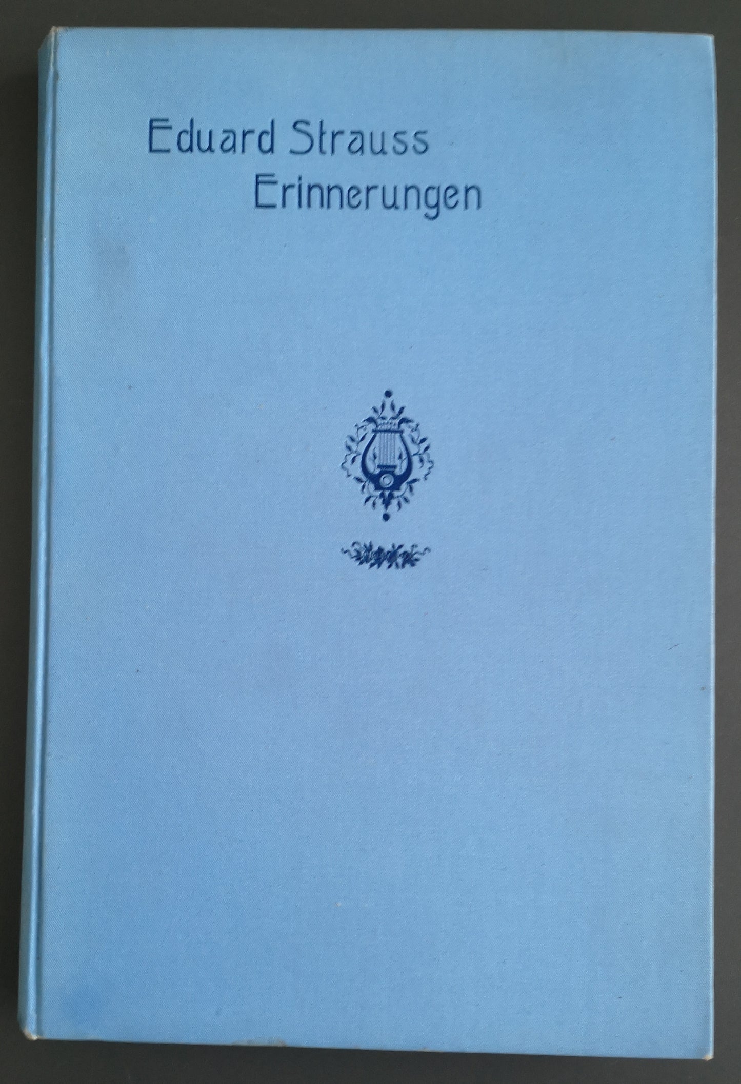 Eduard Strauss - Erinnerungen