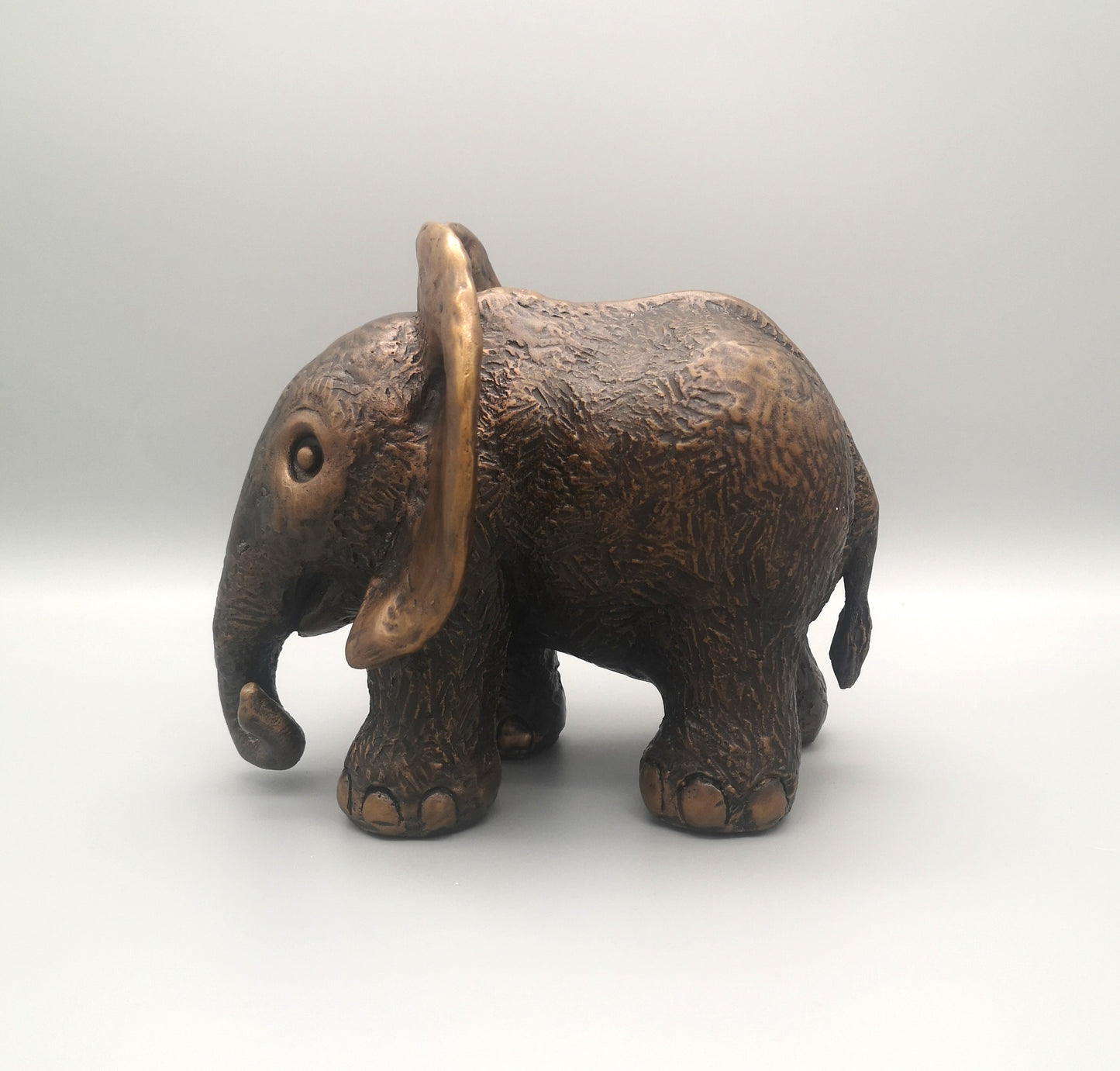 Gottfried Kumpf Bronze "Der kleine Elefant"