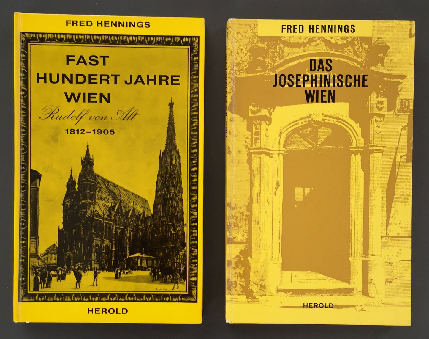 Sammlung Konvolut Bücher von Fred Hennings - 8 Bände