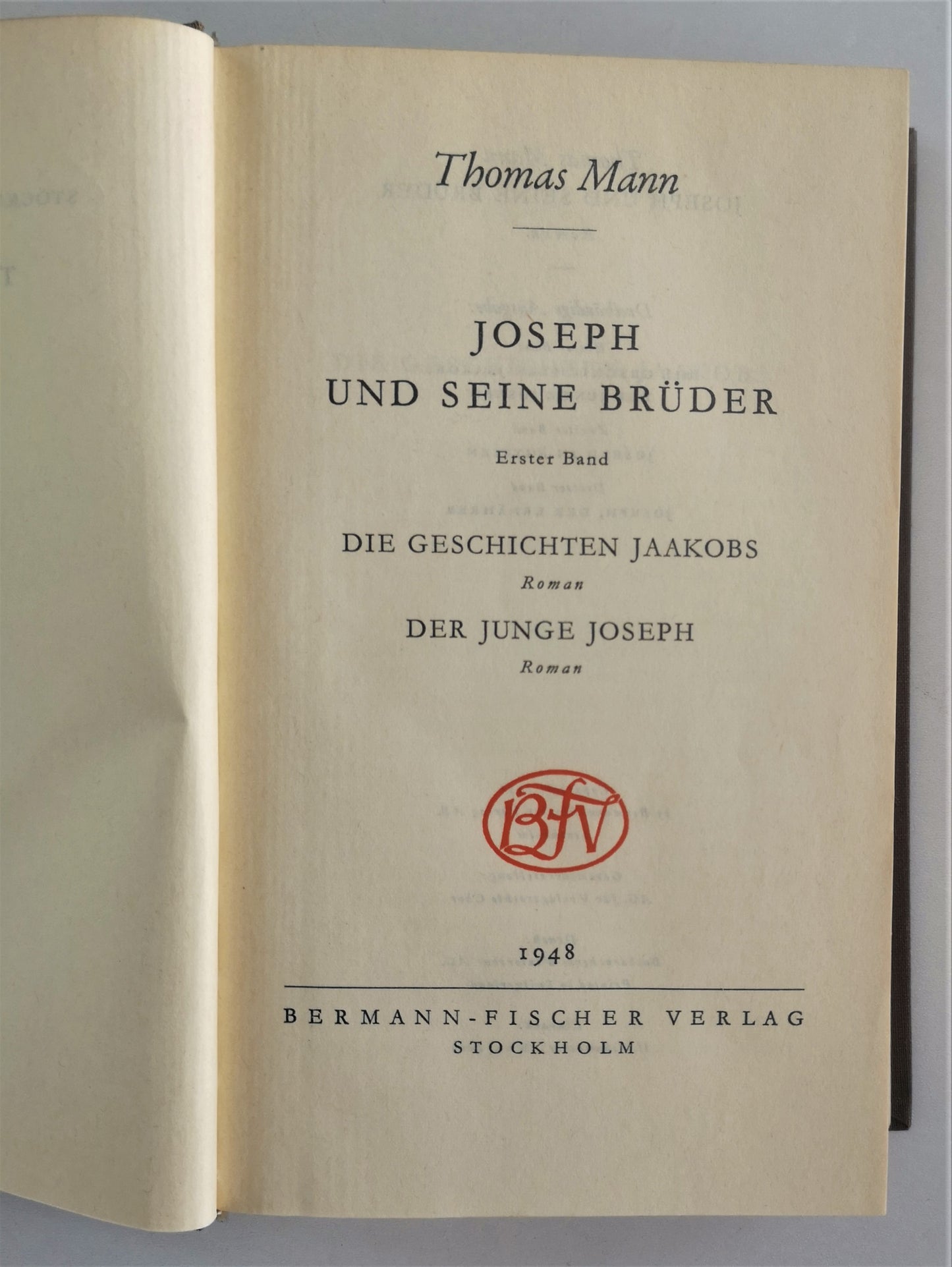 Thomas Mann - Joseph und seine Brüder 3 Bände