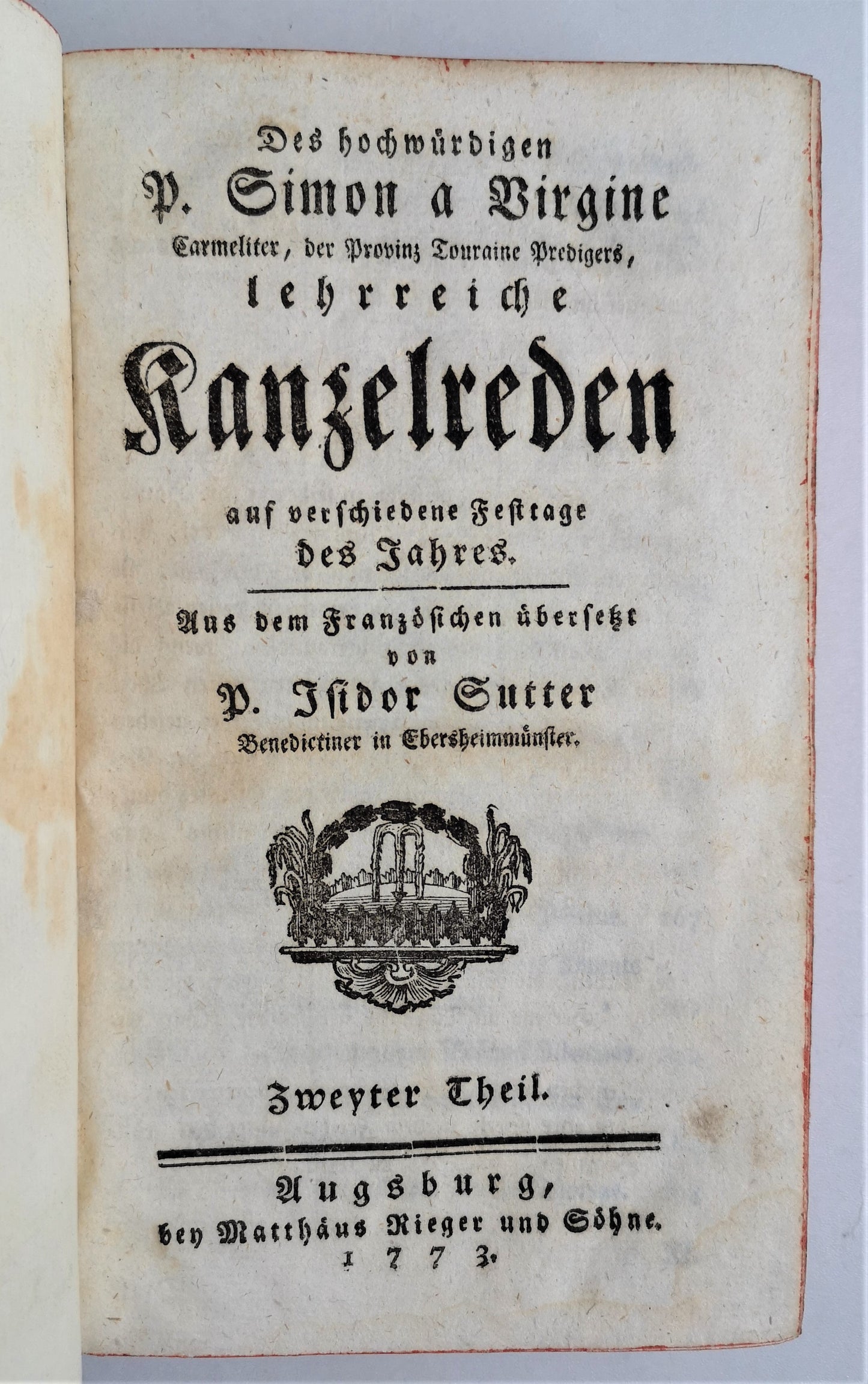 Lehrreiche Kanzelreden - 2 Bände 1773