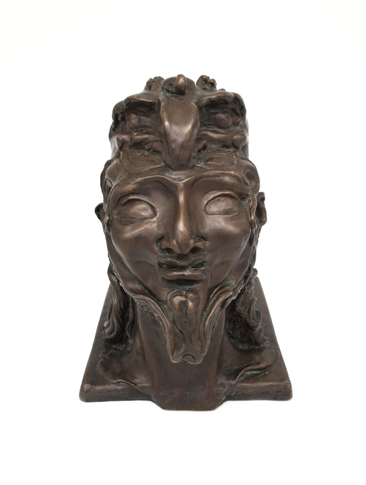 Ernst Fuchs Bronze König David