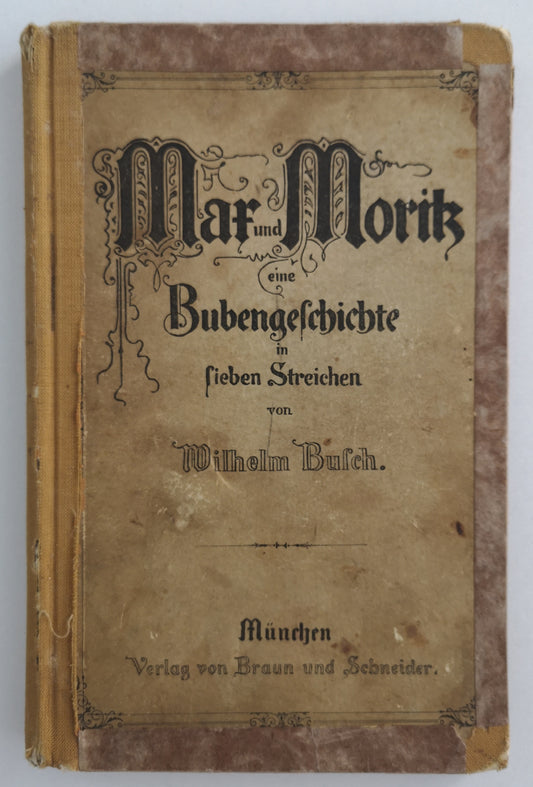 Max und Moritz - frühe Ausgabe ca. 1900