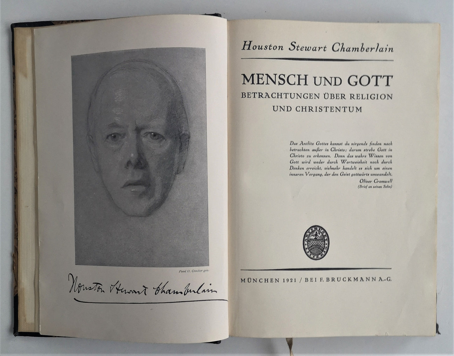 Houston Stewart Chamberlain - Mensch und Gott