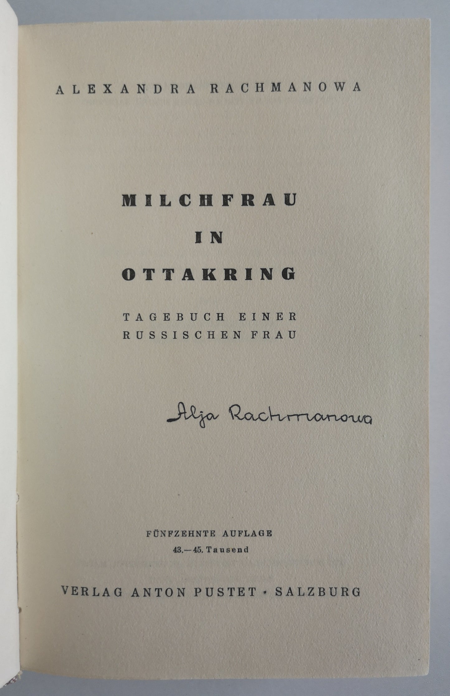 Milchfrau in Ottakring