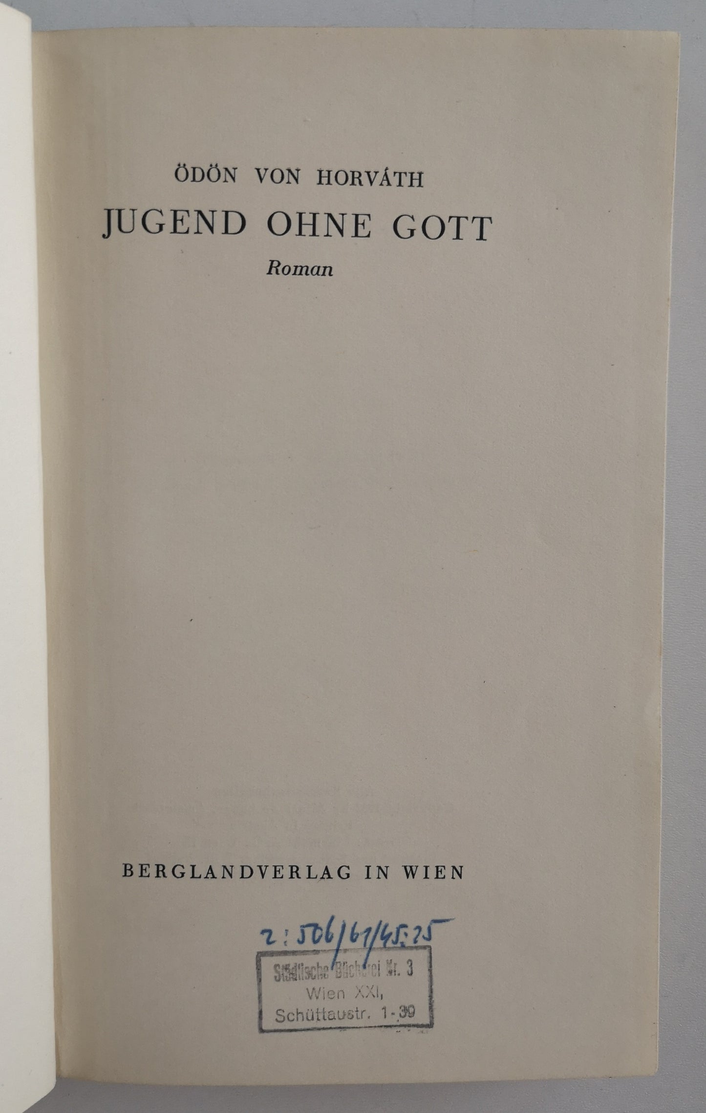 Jugend Ohne Gott - seltene Ausgabe