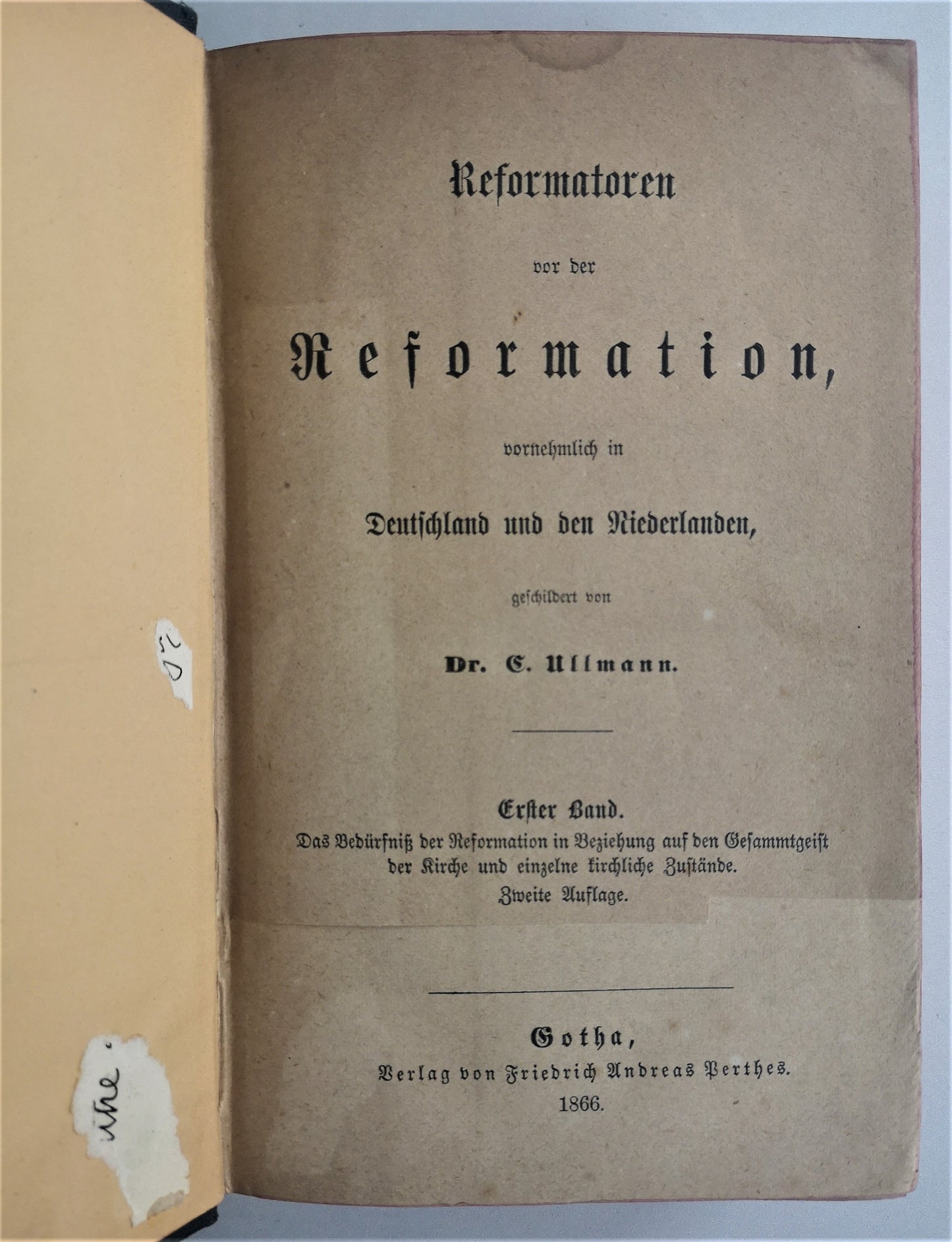 Reformatoren vor der Reformation