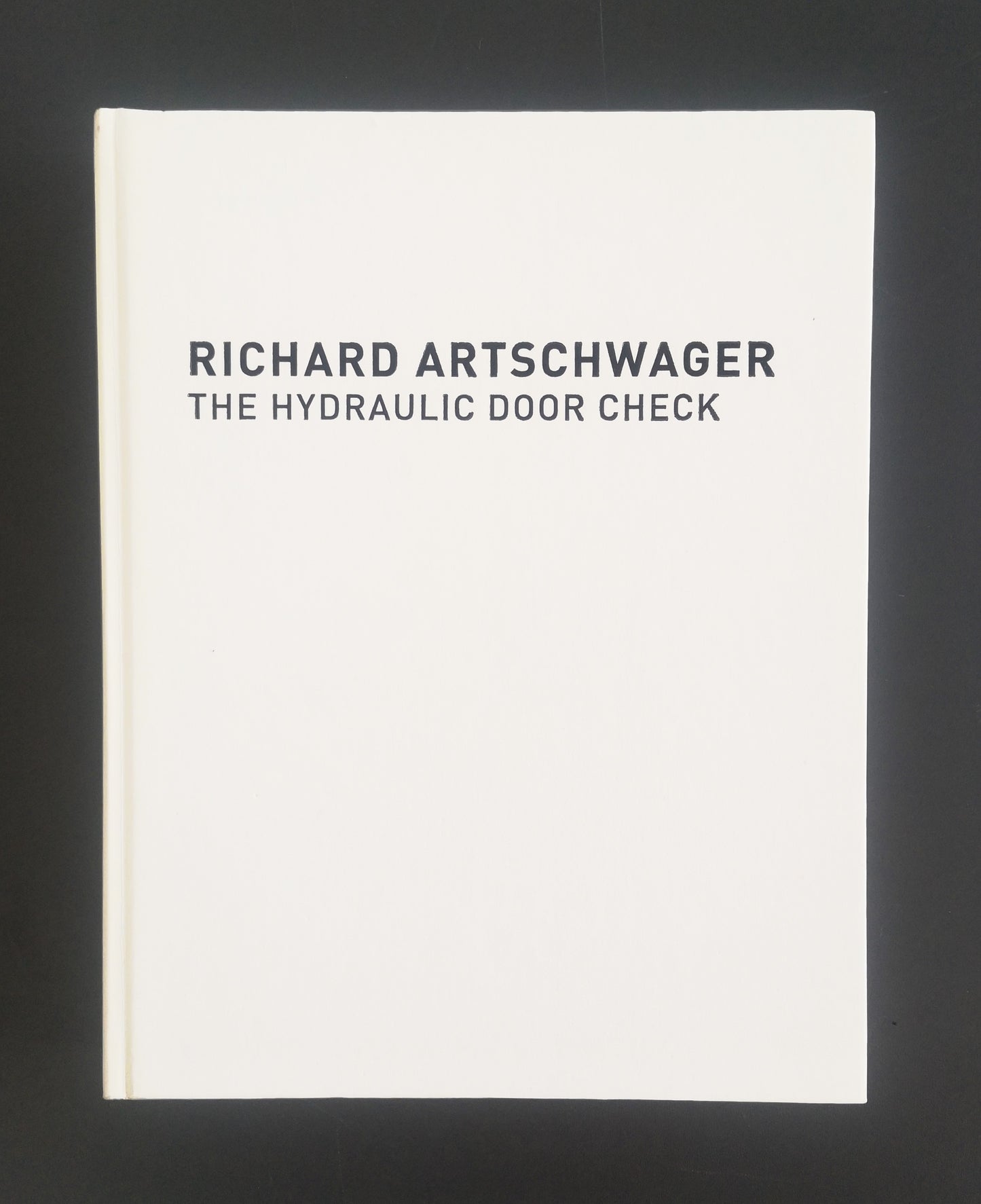 Richard Artschwager - The hydraulic Door Check